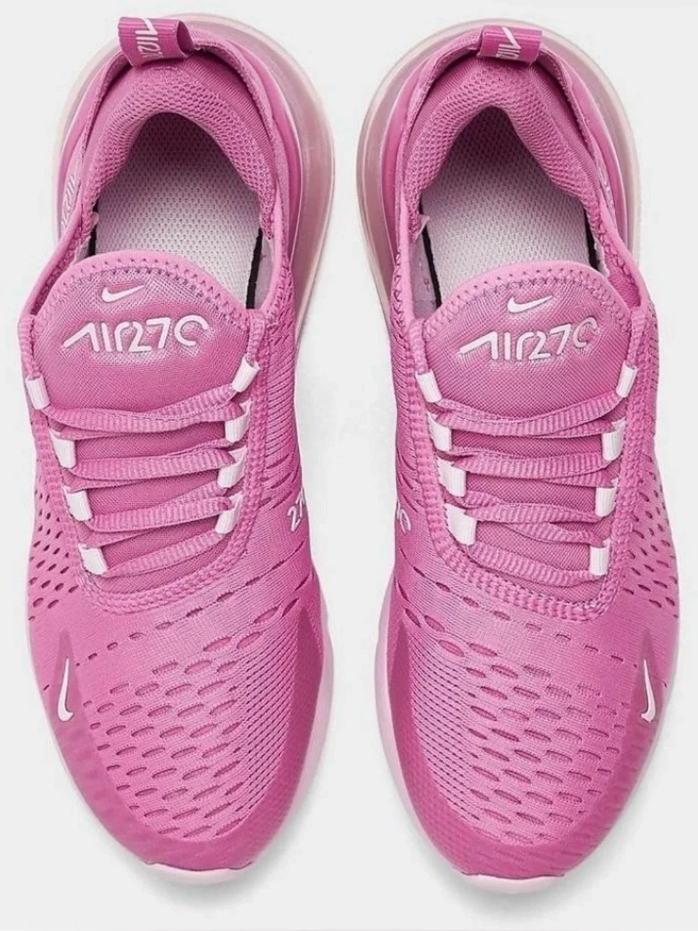 Nike Air270 kids Pink Athletic Sneakers